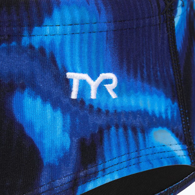Pánské plavecké slipy TYR Durafast Elite Waveform Brief blue 7