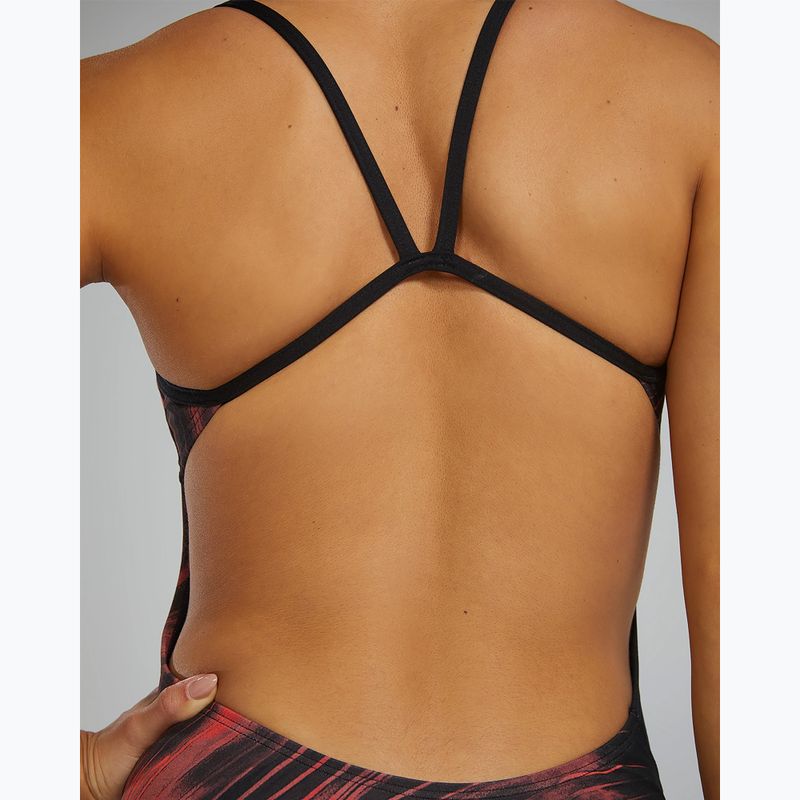 Dámské jednodílné plavky Tyr Durafast Elite Cycloid Diamondfit red 7