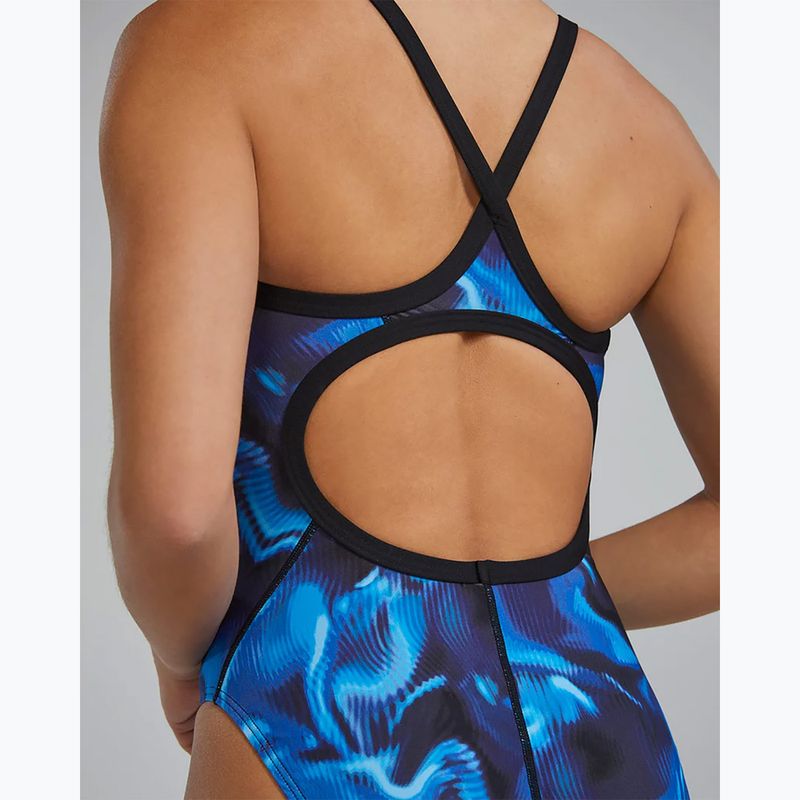 Dámské jednodílné plavky TYR Durafast Elite Waveform Diamondfit blue 10