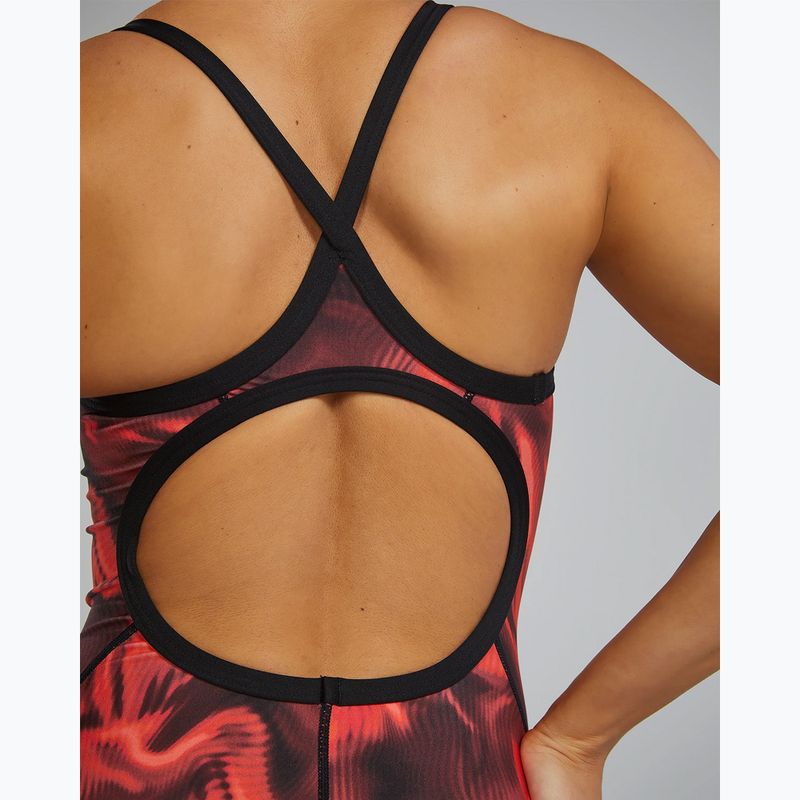 Dámské jednodílné plavky Tyr Durafast Elite Waveform Diamondfit red 8