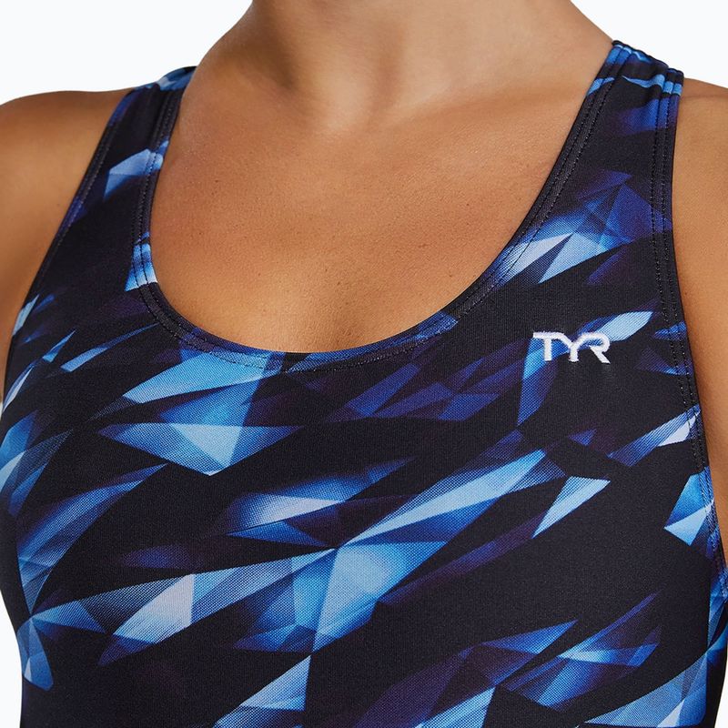 Dámské jednodílné plavky Tyr Durafast Elite Triadic Maxfit blue 8