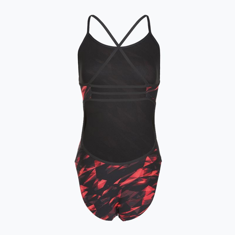 Dámské jednodílné plavky TYR Durafast Elite Triadic Trinityfit red 2
