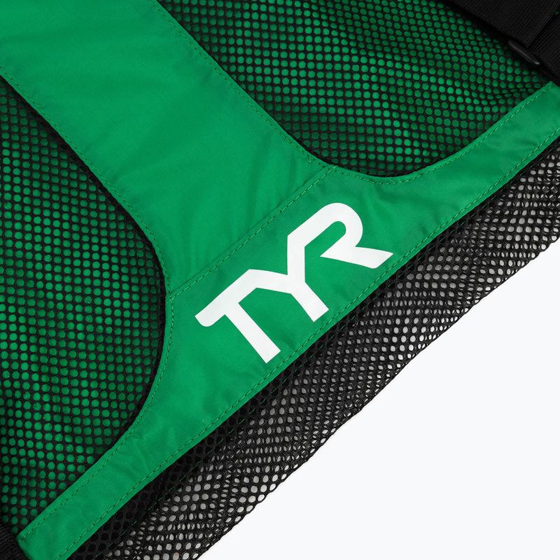 Plavecký vak TYR Big Mesh Mummy Bag 40 l kelly green 3