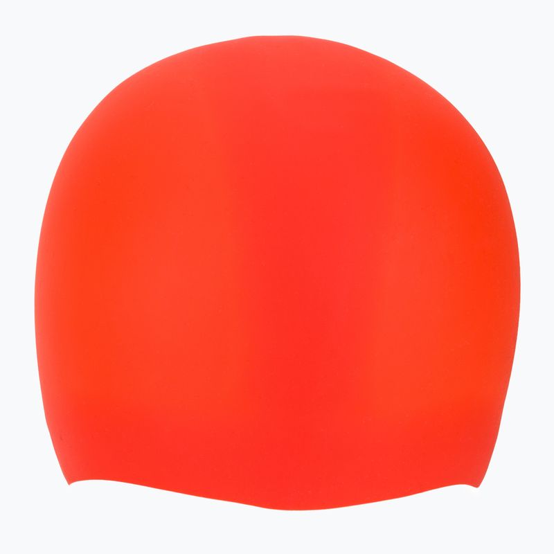Plavecká čepice TYR Wrinkle Free Silicone bright red 2