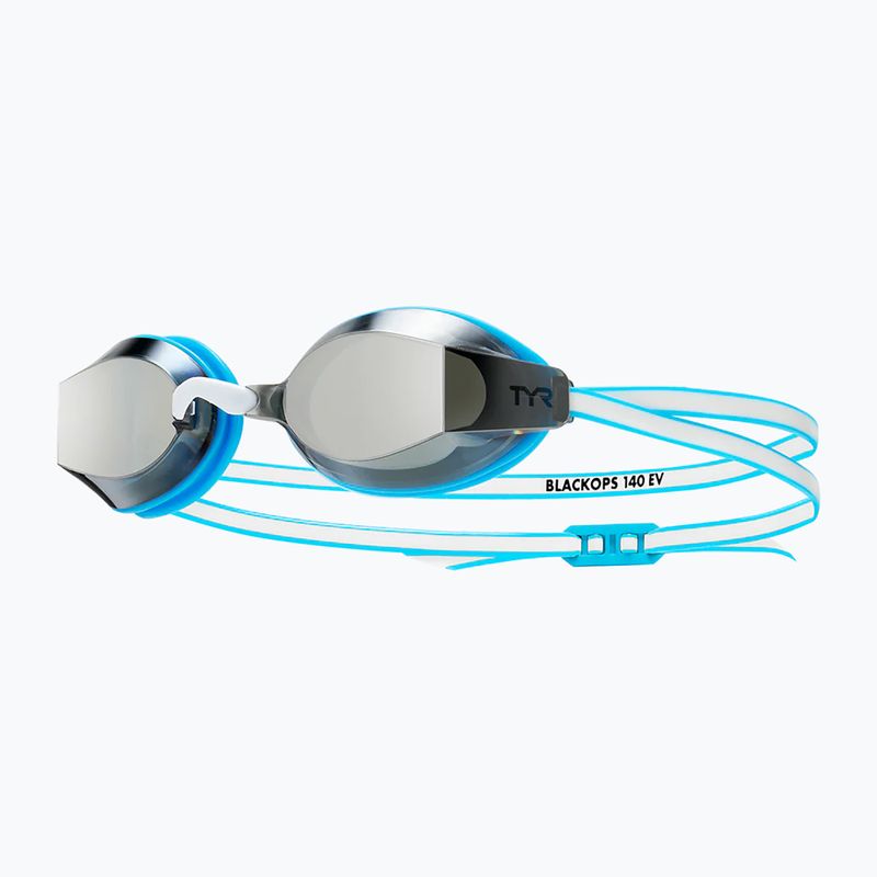Dámské plavecké brýle TYR Blackops 140 Ev Racing Mirrored blue/white 5