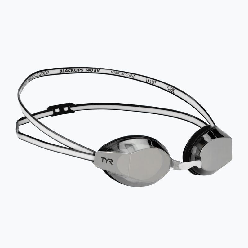 Plavecké brýle TYR Blackops 140 Ev Racing Mirrored black/white
