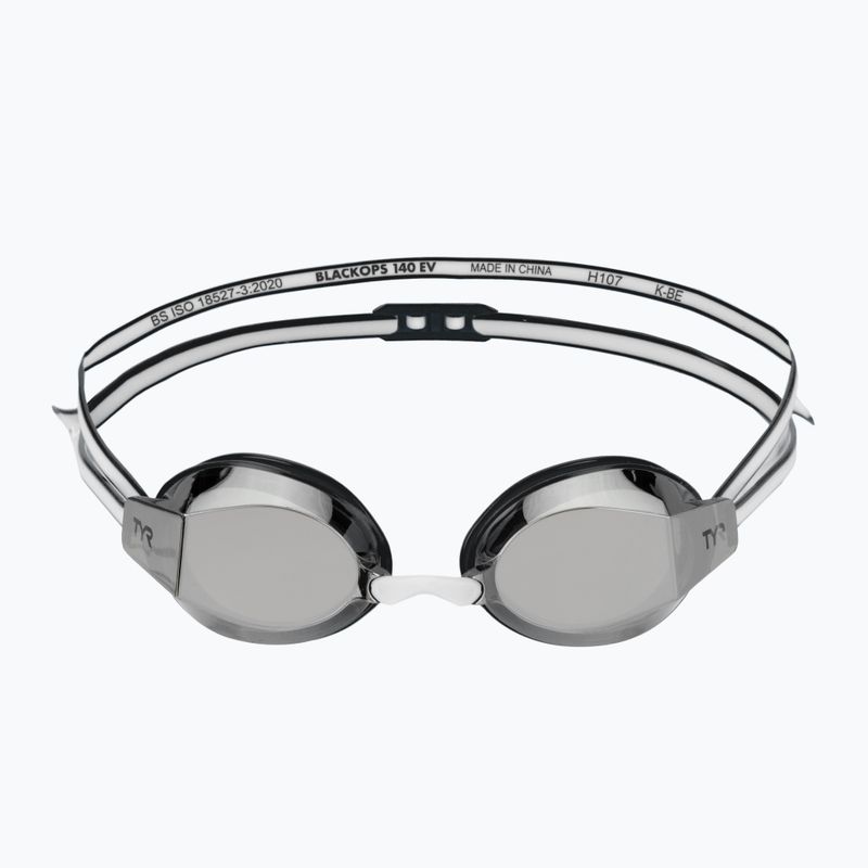 Plavecké brýle TYR Blackops 140 Ev Racing Mirrored black/white 2