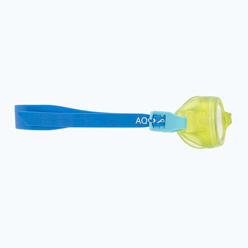 Dětské plavecké brýle TYR Aqua Blaze royal/lime 3