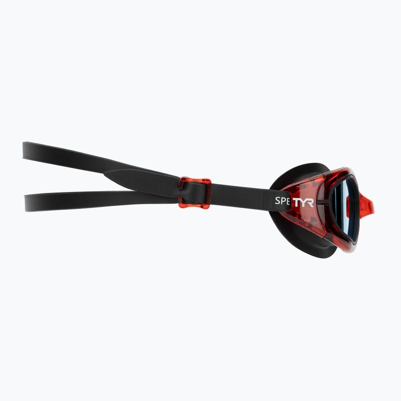Plavecké brýle TYR Special Ops 2.0 Mirrored black/red 3