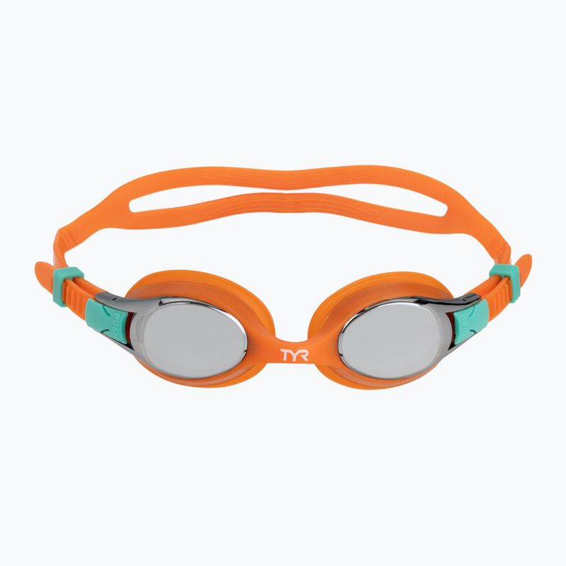 Dětské plavecké brýle TYR Swimple Metallized orange/multi 2