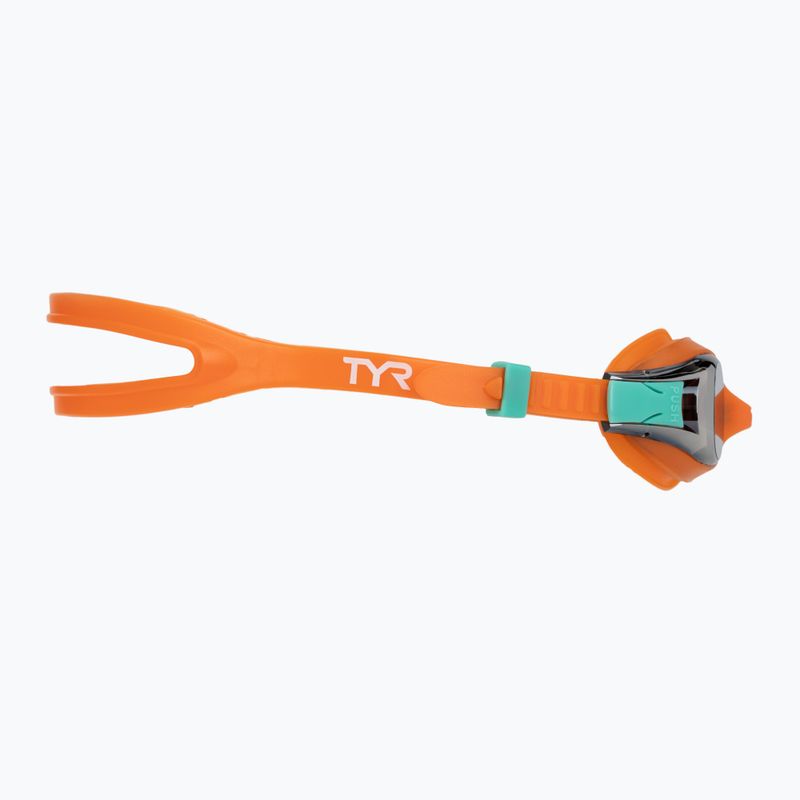 Dětské plavecké brýle TYR Swimple Metallized orange/multi 3