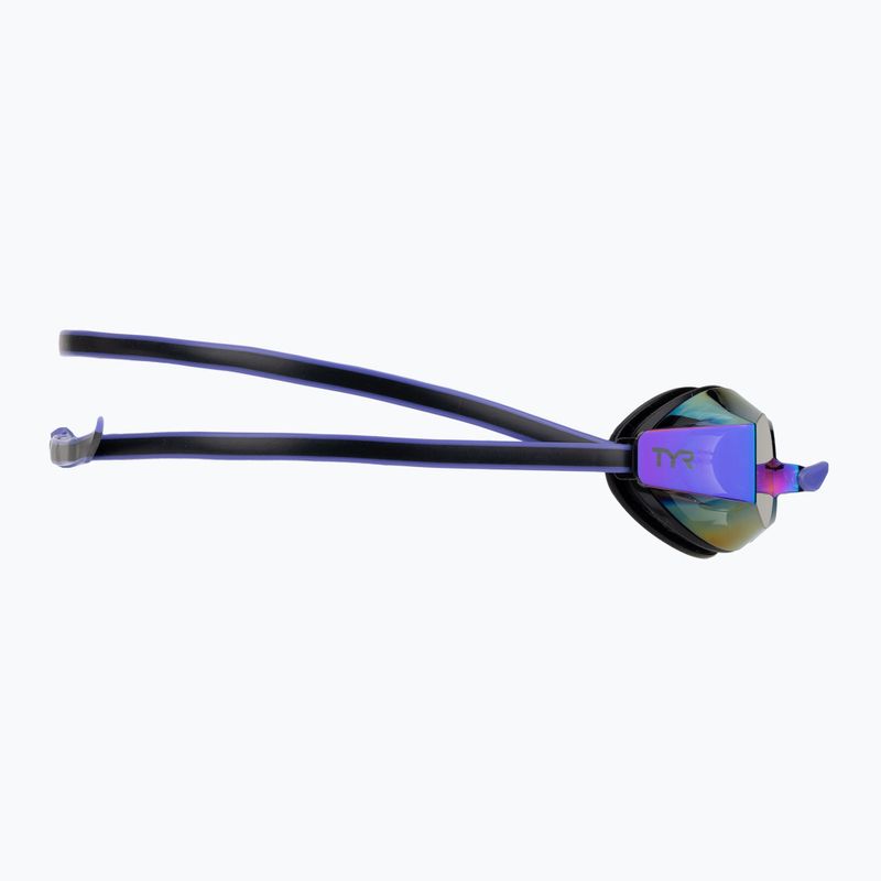 Dámské plavecké brýle TYR Blackops 140 Ev Racing Mirrored purple/green 3