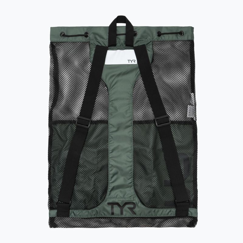 Vak do plavání TYR Big Mesh Mummy 40 l olive 2