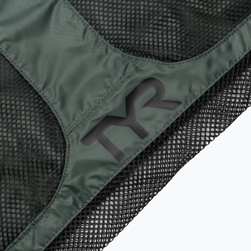 Vak do plavání TYR Big Mesh Mummy 40 l olive 5