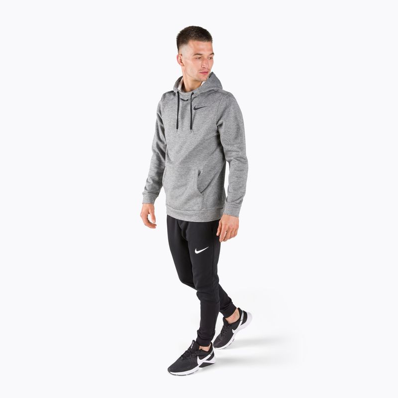 Pánská tréninková mikina Nike Therma Hoodie 63 šedá CU6214-063 2