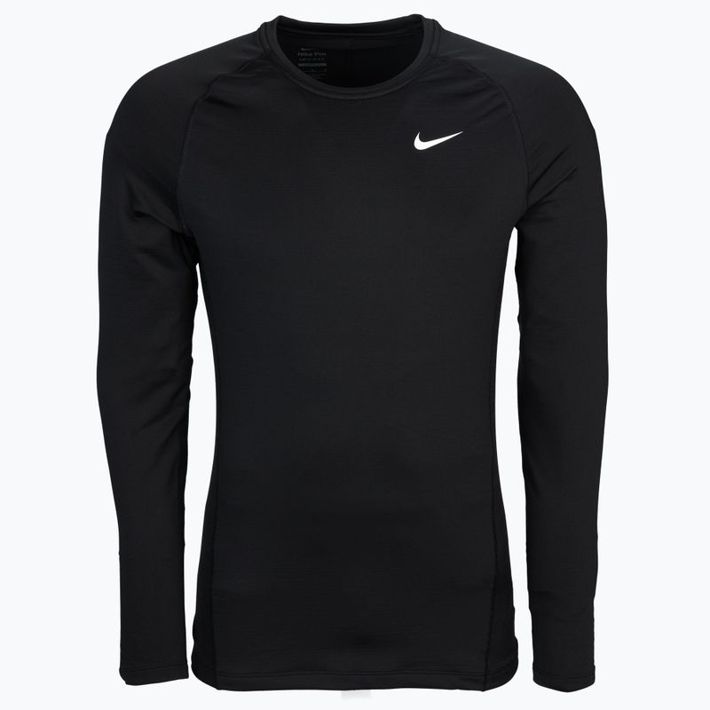 Pánský tréninkový longsleeve Nike Pro Warm černý CU6740-010