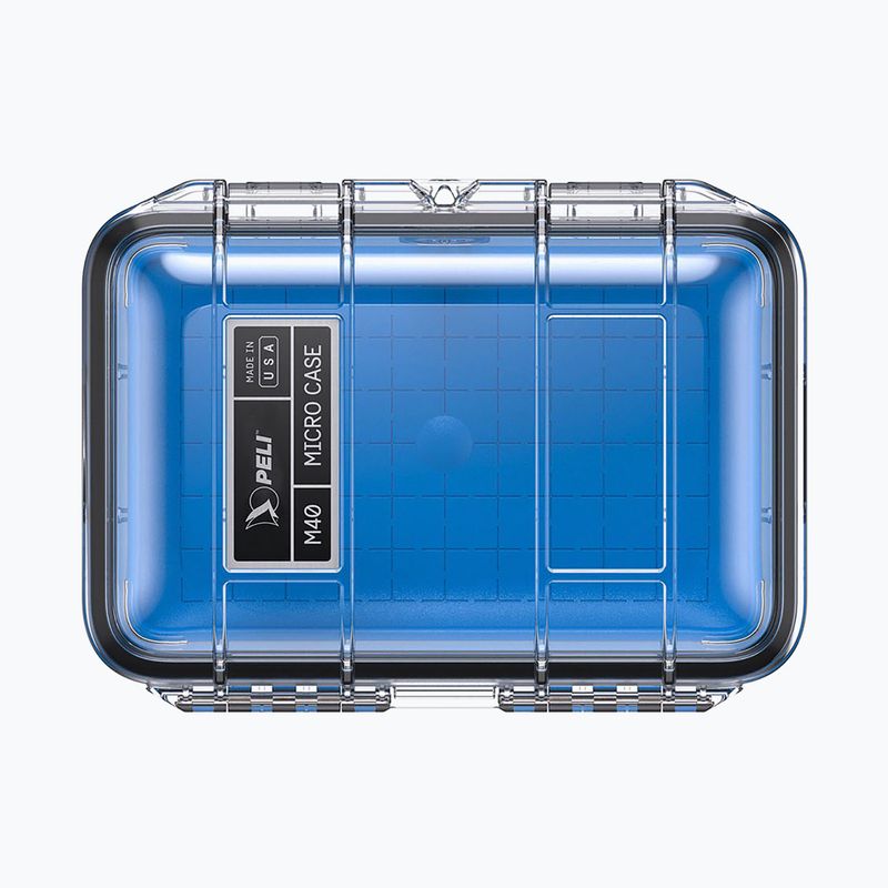 Úložný box PELI M40 Micro Case clear blue 3
