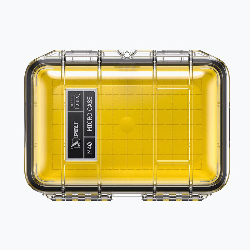 Úložný box PELI M40 Micro Case clear yellow 3