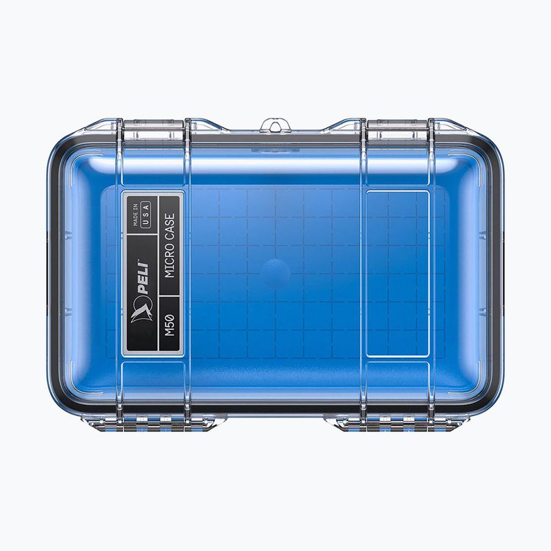 Úložný box PELI M50 Micro Case clear blue 3
