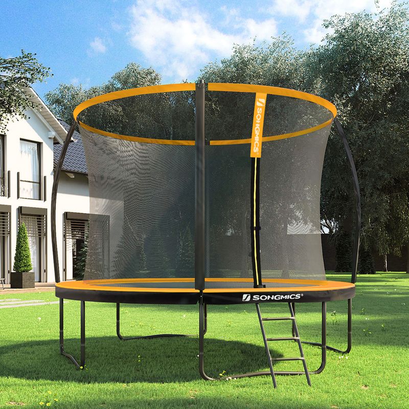 SONGMICS Trampolína 366 cm oranžová STR122O01 2