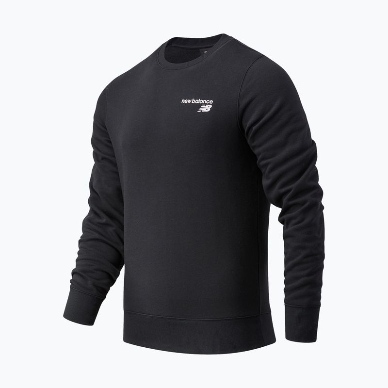 Pánská mikina New Balance Classic Core Fleece Crew černá 4