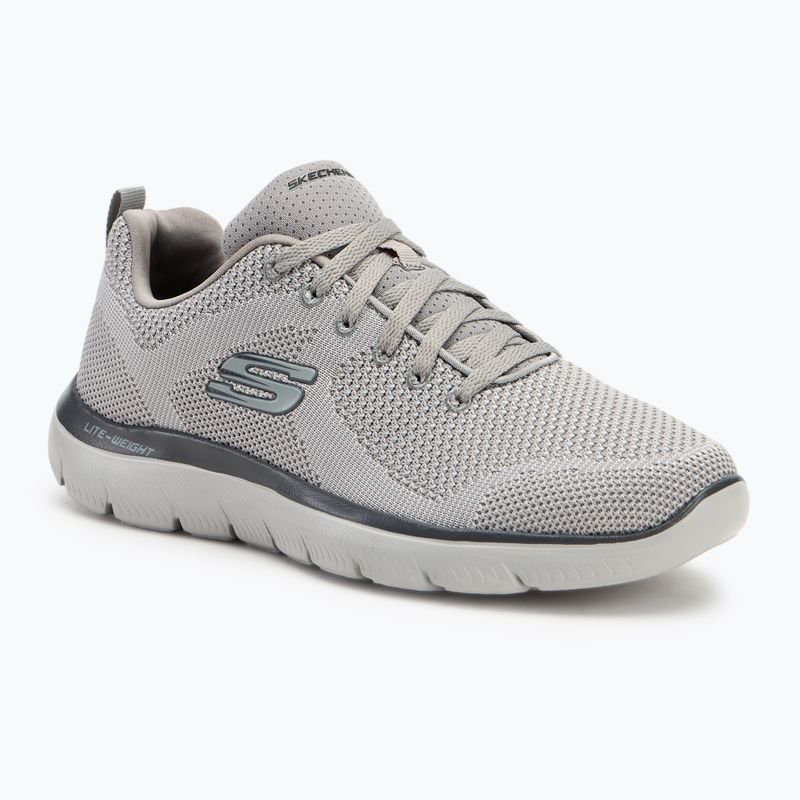 Pánské boty SKECHERS Summits Brisbane light grey