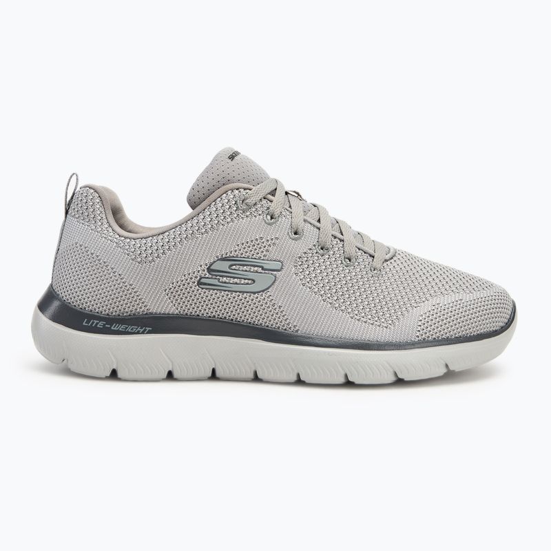 Pánské boty SKECHERS Summits Brisbane light grey 2