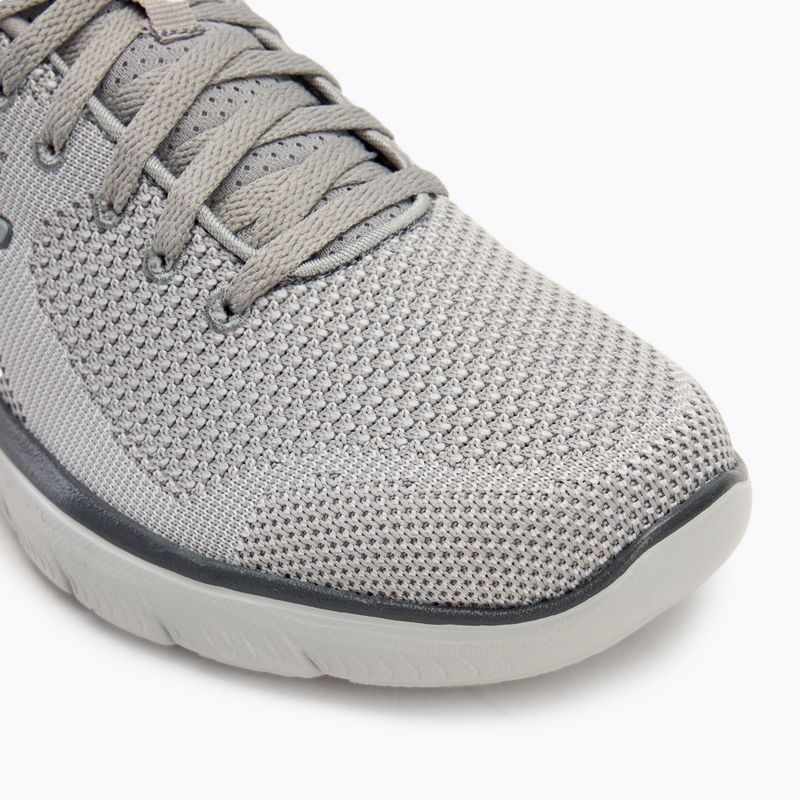 Pánské boty SKECHERS Summits Brisbane light grey 7