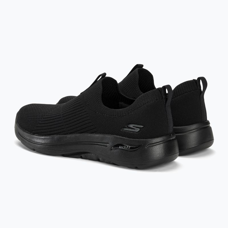 Dámské boty SKECHERS Go Walk Arch Fit Iconic black 3