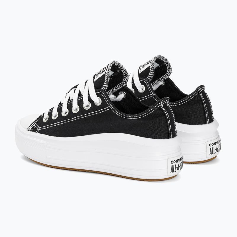 Dámské tenisky  Converse Chuck Taylor All Star Move Canvas Platform Ox black/white/white 3