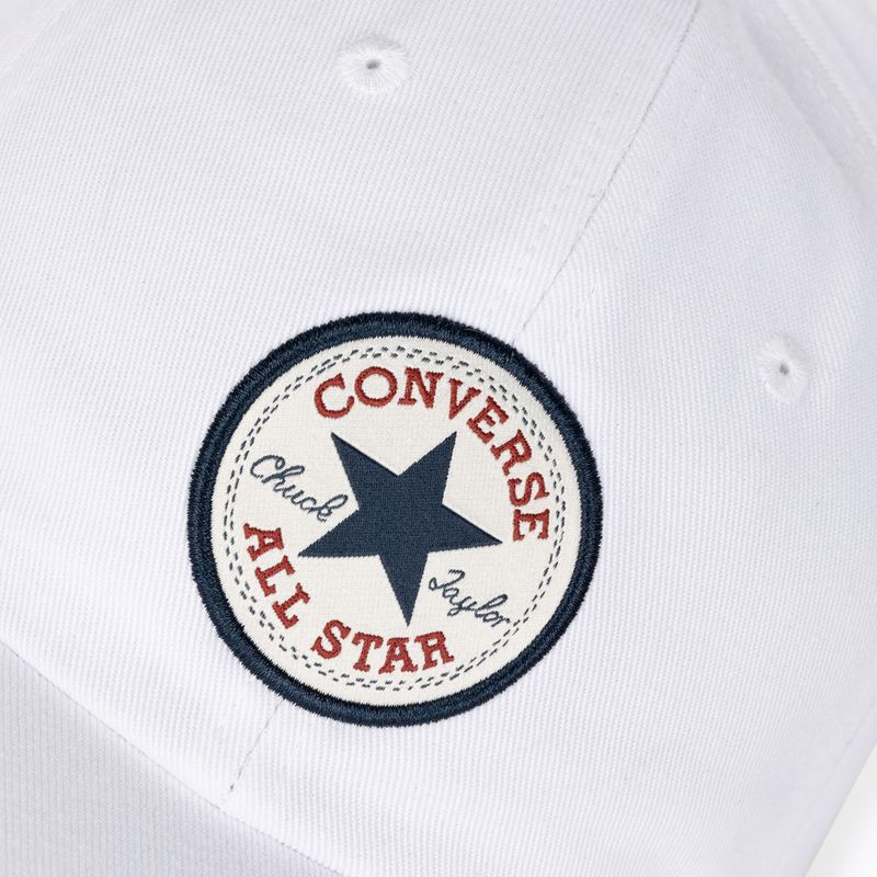 Kšiltovka Converse All Star Patch Baseball white 4