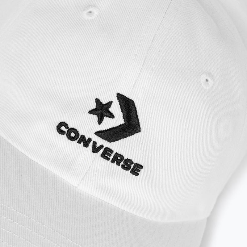 Kšiltovka Converse Logo Lock Up Baseball white 4