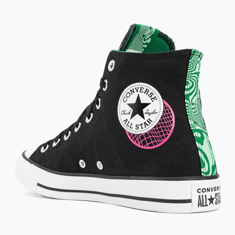 Tenisky  Converse Chuck Taylor All Star Hi black/green/prime pink 7