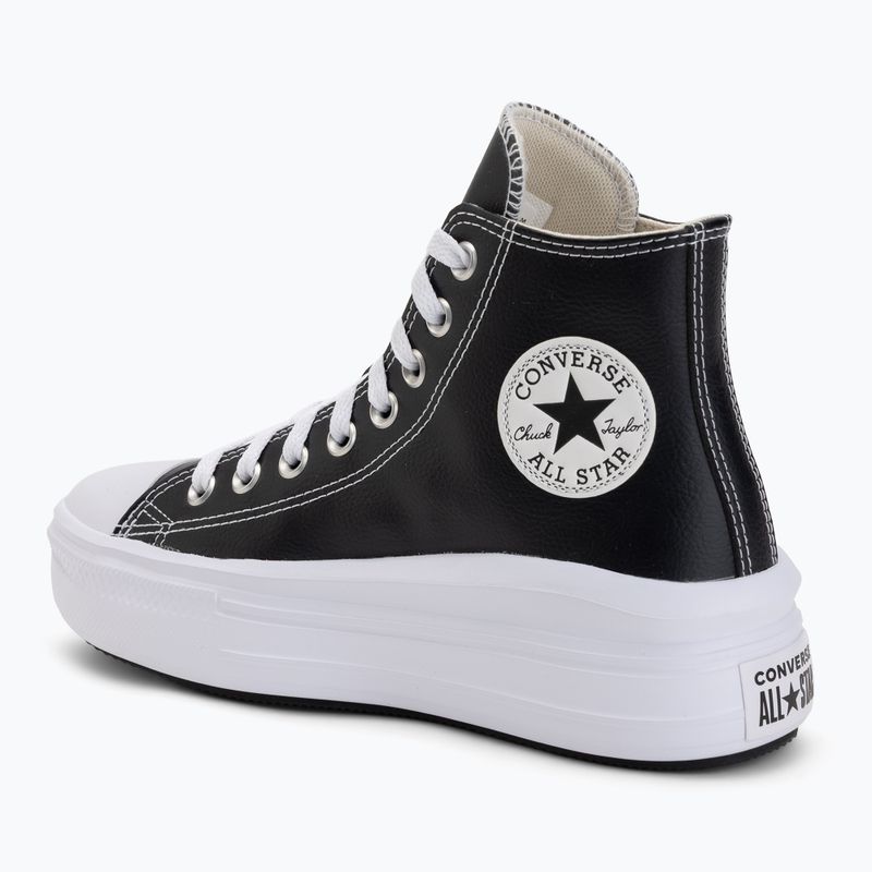 Dámské tenisky Converse Chuck Taylor All Star Move Platform Leather black 3
