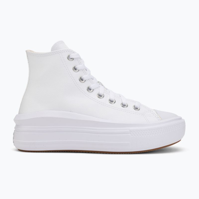 Dámské tenisky Converse Chuck Taylor All Star Move Platform Leather white 2