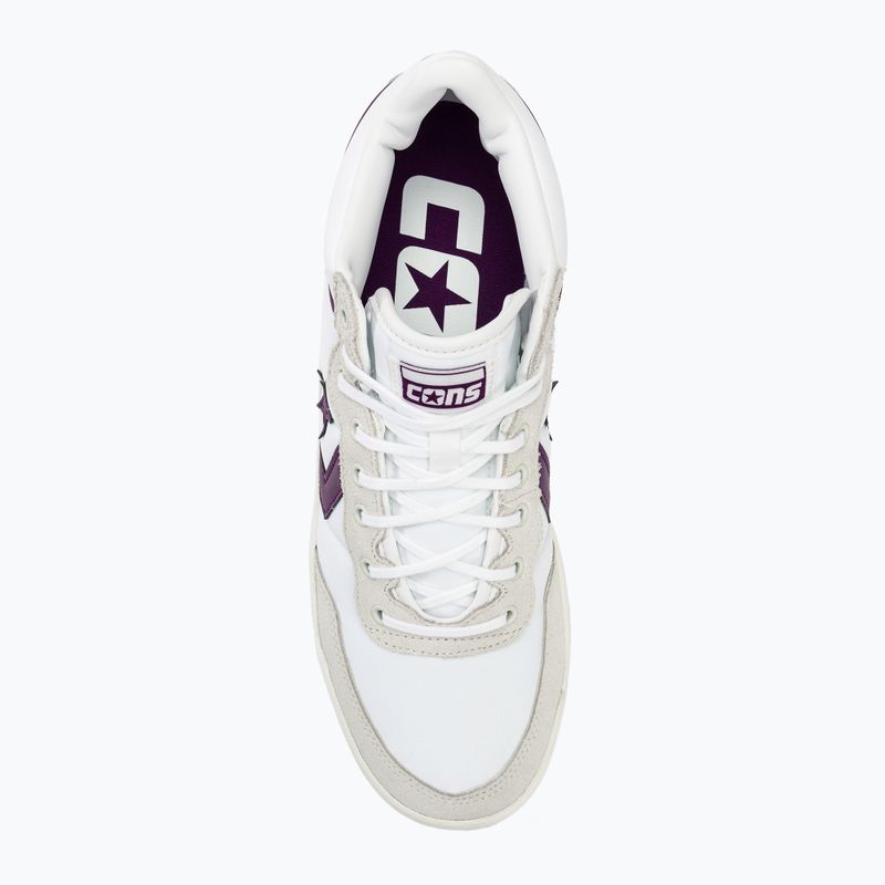 Boty Converse Cons Fastbreak Pro Suede Nylon white/vaporous gray/purple 5