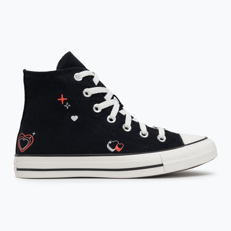 Dámské tenisky Converse Chuck Taylor All Star Y2K Heart black/vintage white/fever dream  2