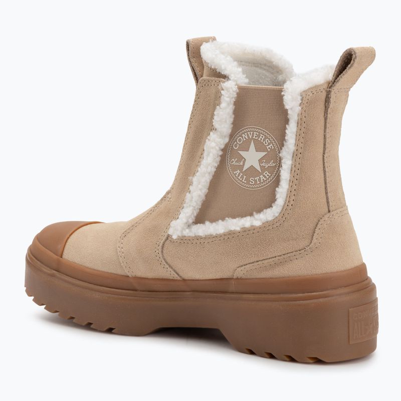 Dámské boty Converse Chuck Taylor All Star Chelsea Lugged Suede warm quarry/egret/gum 3