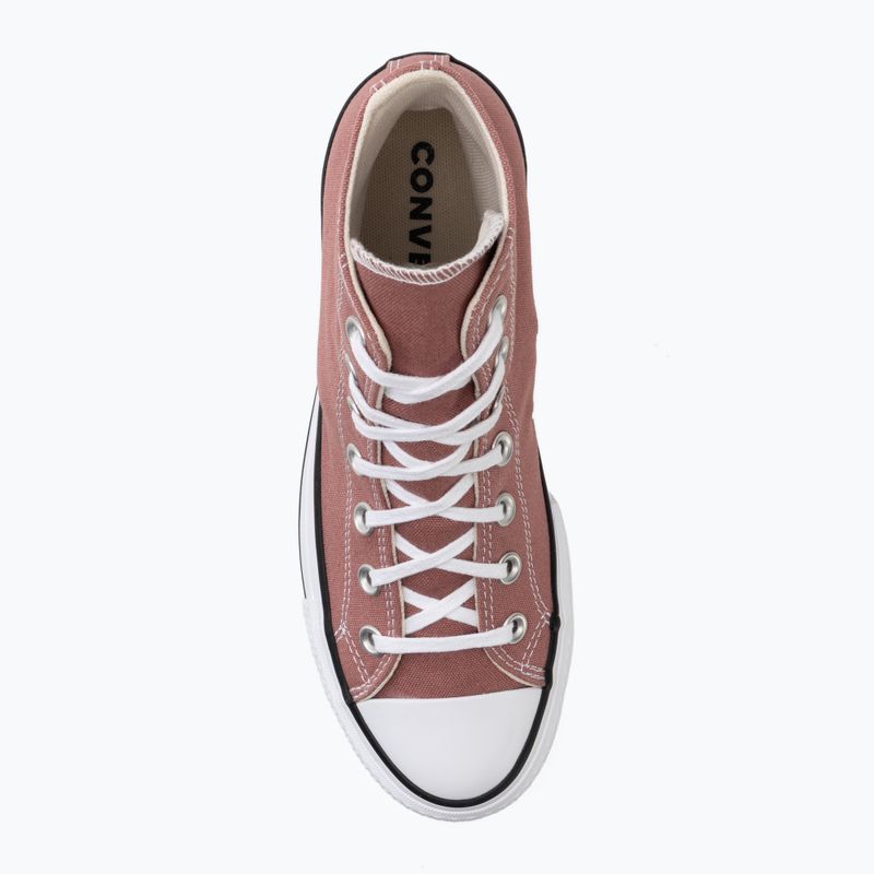 Dámské tenisky Converse Chuck Taylor All Star Lift Hi light saddle/natural ivory 5