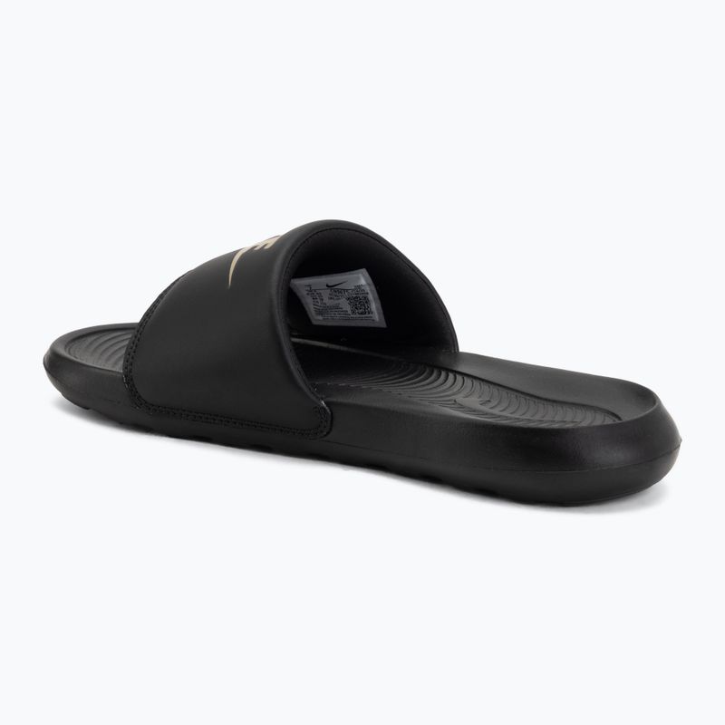 Pánské nazouváky Nike Victori One Slide black/metallic gold 3