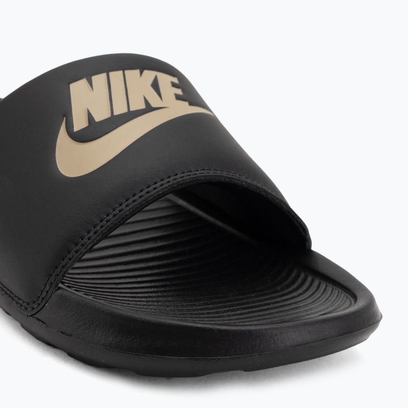 Pánské nazouváky Nike Victori One Slide black/metallic gold 7