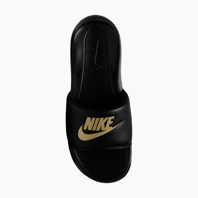 Pánské nazouváky Nike Victori One Slide black/metallic gold 4
