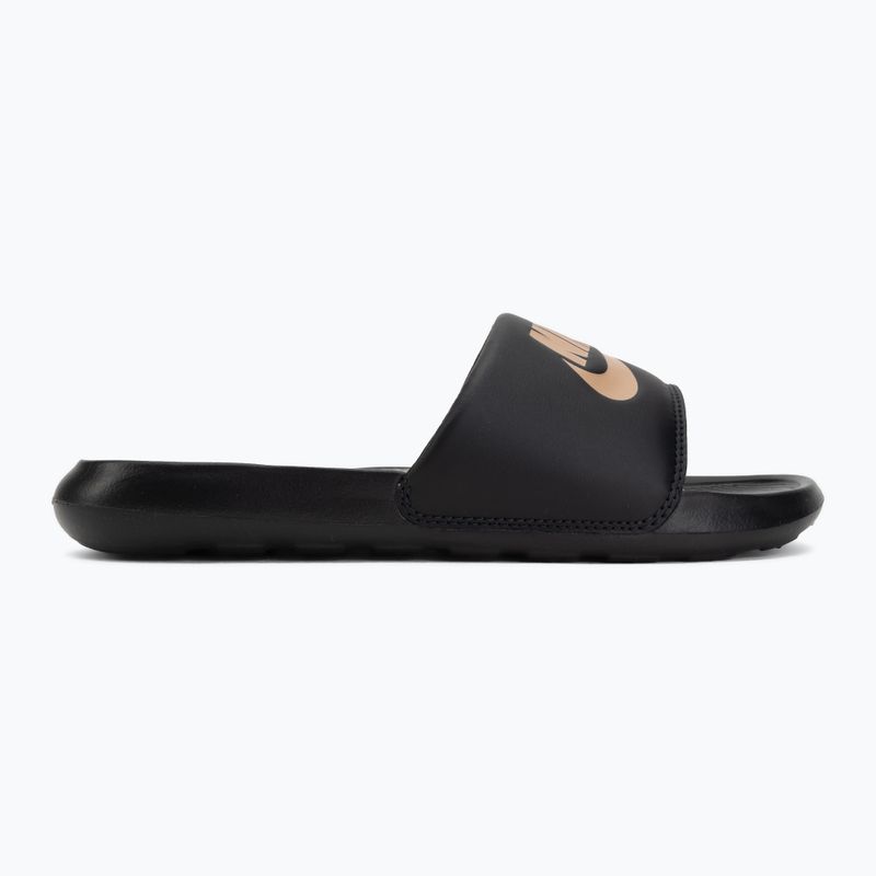 Dámské pantofle Nike Victori One Slide black/black/metallic red bronze 2