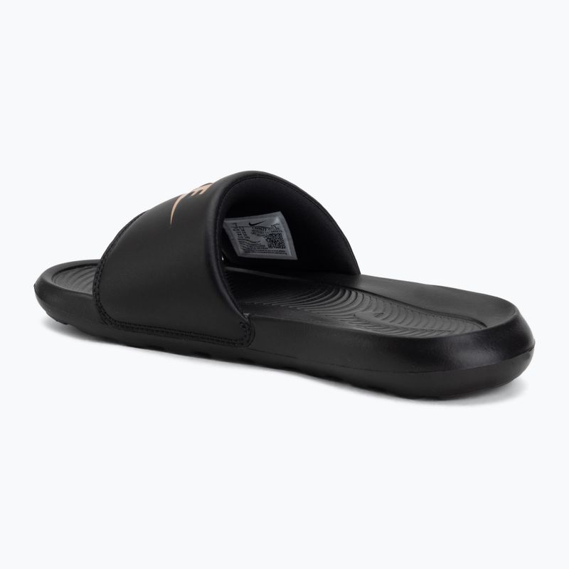 Dámské pantofle Nike Victori One Slide black/black/metallic red bronze 3