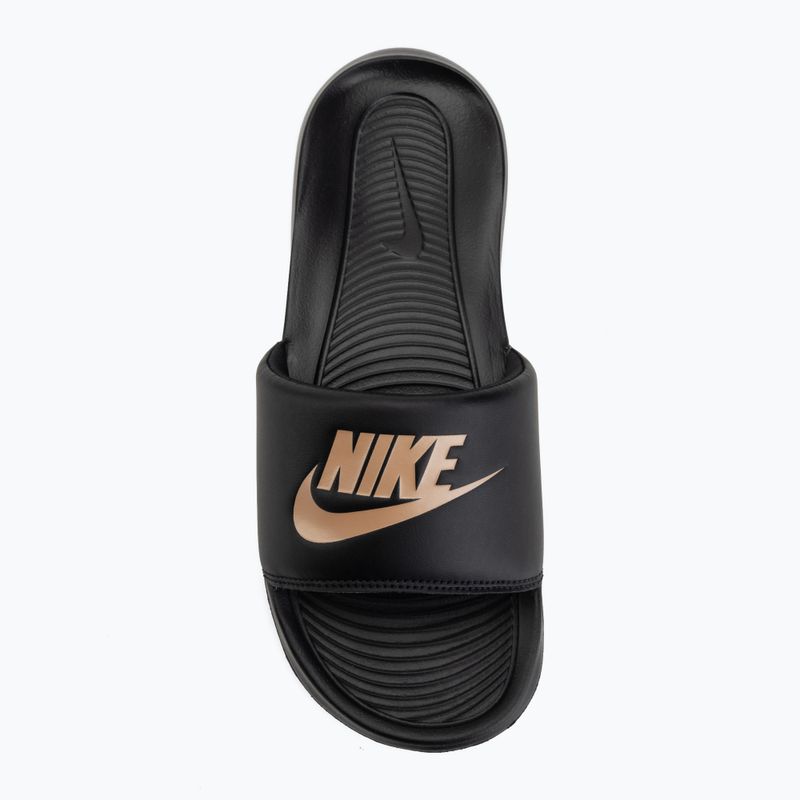 Dámské pantofle Nike Victori One Slide black/black/metallic red bronze 5