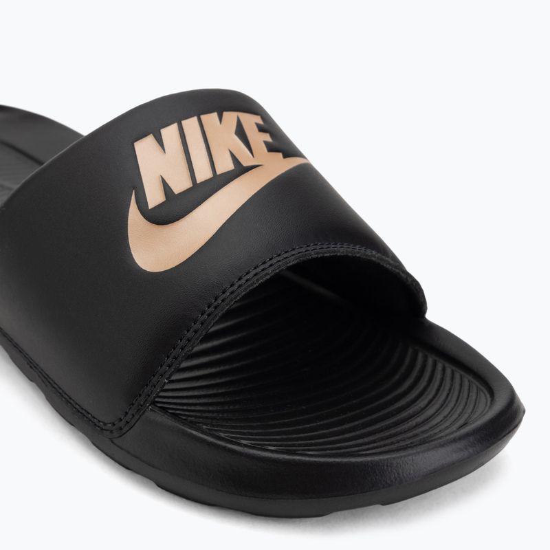 Dámské pantofle Nike Victori One Slide black/black/metallic red bronze 7