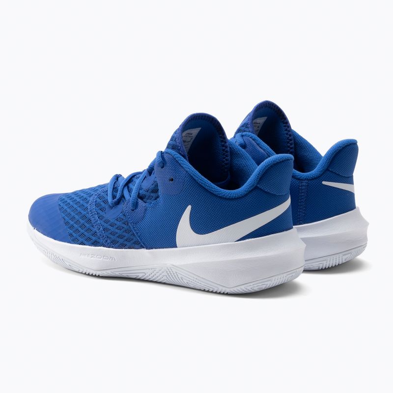 Tenisky na volejbal Nike Zoom Hyperspeed Court royal/white 3