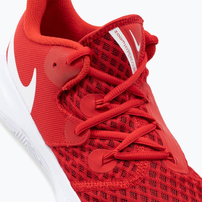 Tenisky na volejbal Nike Zoom Hyperspeed Court červená/bílá 7