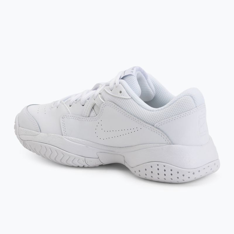 Dětské tenisové boty Nike Court Lite 2 Jr white/metallic silver 3