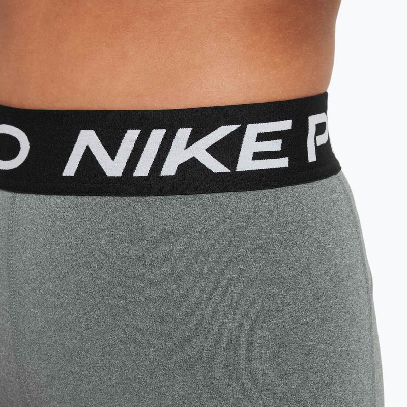 Dětské legíny Nike Pro Dri-FIT carbon heather/white 4